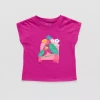 Okie Dokie Toddler & Little Girls Round Neck Short Sleeve Graphic T-shirt In Pink
