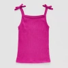 Okie Dokie Toddler & Little Girls Straight Neck Sleeveless Tank Top In Pink
