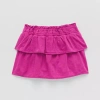 Okie Dokie Toddler & Little Girls Tiered Skirt In Pink