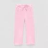 Okie Dokie Toddler & Little Girls Wide Leg Regular Fit Pull-on Pant In Pink