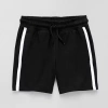 Okie Dokie Toddler Boys Moisture Wicking Pull-on Short In Black