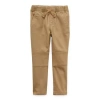 Okie Dokie Toddler Boys Skinny Skinny Fit Pull-on Pant In Sand