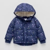 Okie Dokie Toddler Girls Adaptive Water Resistant Easy-on + Easy-off Heavyweight Puffer Jacket In Blue