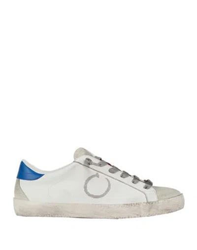 Okinawa Man Sneakers Azure Size 7 Leather In Blue