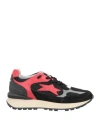 Okinawa Man Sneakers Black Size 10 Leather, Textile Fibers In Black