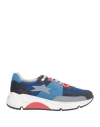 Okinawa Man Sneakers Blue Size 9 Soft Leather In Blue