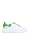 Okinawa Woman Sneakers White Size 8 Soft Leather In White