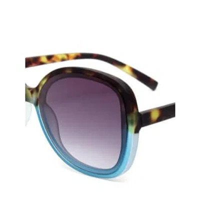 Okkia Anna Butterfly Sunglasses In Blue