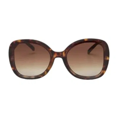 Okkia Anna Classic Havana Sunglasses In Brown