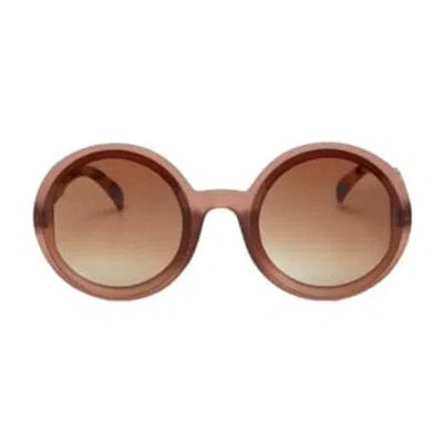 Okkia Monica Pink Havana Sunglasses