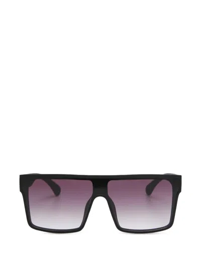 Okkia Tokyo Square-frame Sunglasses In Black