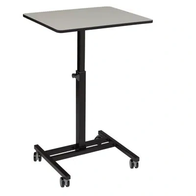 Oklahoma Sound Edutouch Sit-standing Desk In Nebula Gray