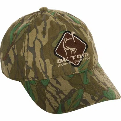 Ol' Tom Men's  Cotton Camo Diamond Logo Adjustable Hat In Transparent