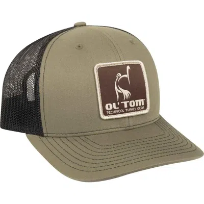 Ol' Tom Men's  Mesh Back Patch Snapback Hat In Transparent