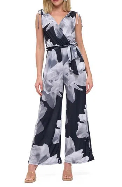 O.l. Wide Leg Jumpsuit In Multi