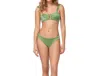 Ola Azul Bini Mint Bikini Bottom In Green In Green