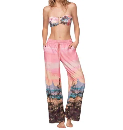Ola Azul Kartel Desert Pants In Pink