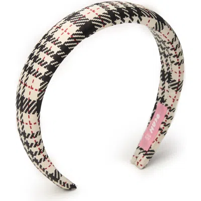 Olah Cordellia Silk Headband In Neutral
