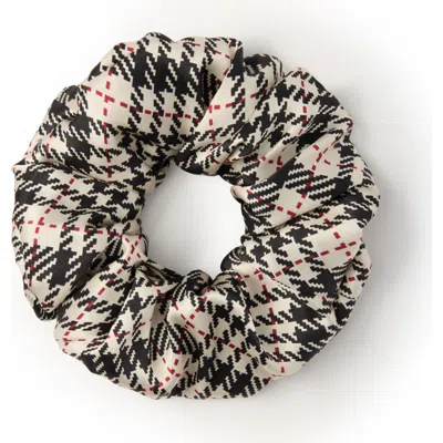Olah Cordellia Silk Scunchie In Pattern