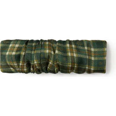 Olah Grevelyn Silk Hair Barrette Clip In Green