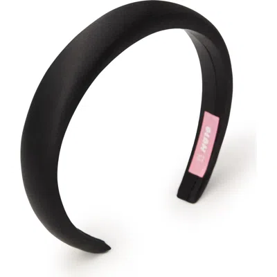 Olah The Essential Silk Headband In Black