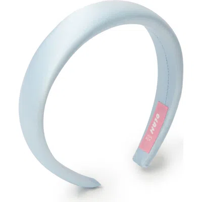 Olah The Essential Silk Headband In Blue