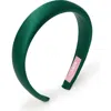 Olah The Essential Silk Headband In Green