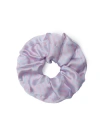 Olah X Mimi Tao Trans Joy Silk Scrunchie In Trans Joy Silk Scrunchie