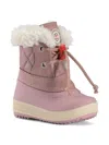 Olang Ape 840 Quilted Lace-up Boots In Pink