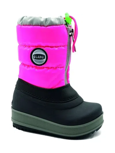 Olang Kids' Bingo Quilted Snow Boots In Pink