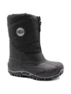Olang Bmx Quilted Zip-front Snow Boots In Black