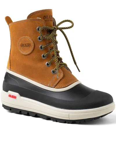 OLANG OLANG 'CALGARY 890 CURRY' SNOW BOOTS