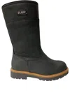 Olang Leather Zip-up Boots In Black