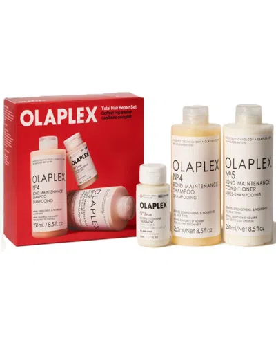 Olaplex 3-piece Total Repair Set In Transparent