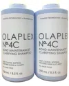 Olaplex 8.5oz No. 4c Clarifying Shampoo Pack Of 2