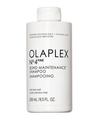 Olaplex Nâº.4 Fine Bond Maintenance Shampoo, 8.5 Oz. In White