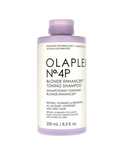 Olaplex No. 4p Blonde Enhancer Toning Shampoo In White
