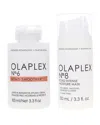 Olaplex No. 6 Bond Smoother Reparative Styling Creme 3.3oz & No. 8 Bond Intense Mask 3.3oz Combo Pac