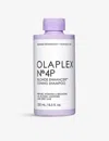 Olaplex No.4p Blonde Hair Hydrating And Brightening Purple Toning Shampoo 250ml In Na