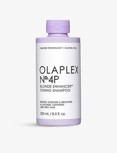 Olaplex No.4p Blonde Hair Hydrating And Brightening Purple Toning Shampoo 250ml In Default Title