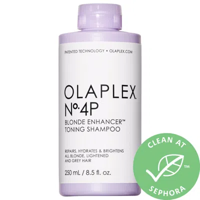 Olaplex No.4p Blonde Hair Hydrating And Brightening Purple Toning Shampoo 250ml In Default Title