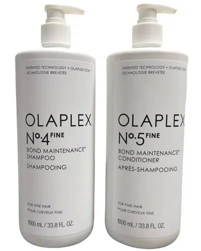 Olaplex Unisex 33.8, 33.8oz No.5 Bond Maintenance Fine Shampoo & Conditioner Duo In Multi
