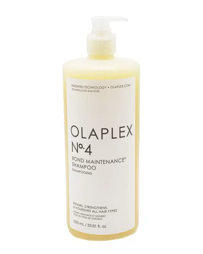 Olaplex Unisex 33oz No. 4 Bond Maintenance Shampoo Liter In White