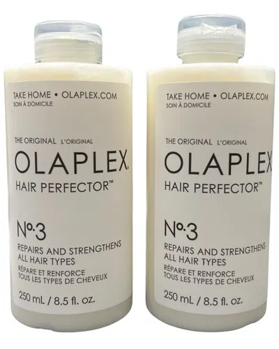 Olaplex Unisex 8.5oz 2 Pack Hair Perfector No 3 In White
