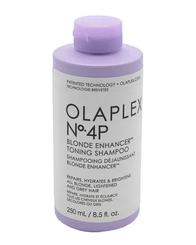 Olaplex Unisex 8.5oz No. 4p Blonde Enhance Toning Shampoo In Purple