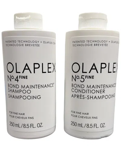 Olaplex Unisex 8.5oz No.5 Bond Maintenance Fine Shampoo & Conditioner Duo In Multi