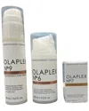 Olaplex Unisex Anti Frizz Trio: No 6 Bond Smoother No 9