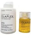 Olaplex Unisex No. 3 Hair Perfector & No. 7 Bonding Oil Duo