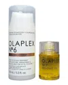Olaplex Unisex No. 6 Bond Smoother Reparative Styling Duo