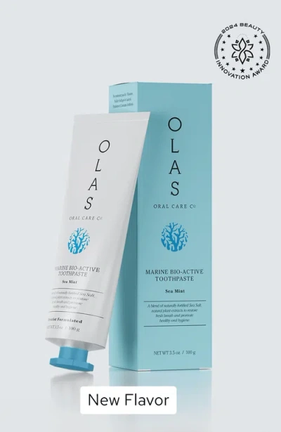 Olas Wellness Marine Bio-active Toothpaste 3.5 Ounce In Multi